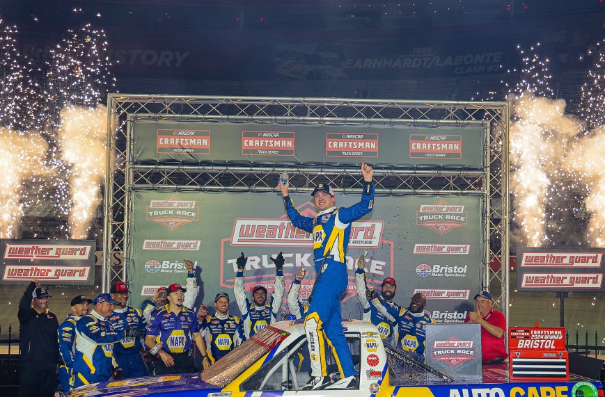Christian Eckes Redeems Himself with Victory over Kyle Busch at Bristol