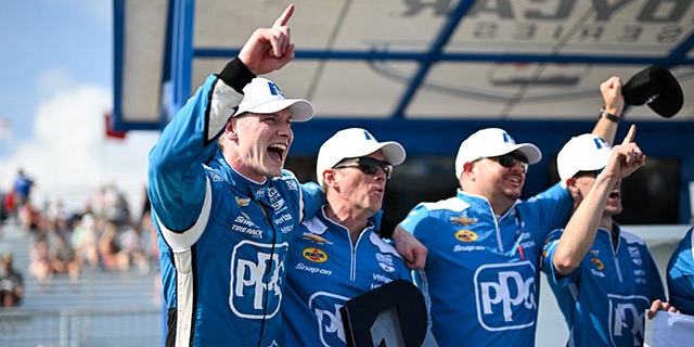 Newgarden Ends Pole Drought, Claims St. Pete NTT P1 Award