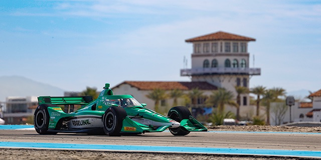 Alex Palou Sizzles in Thermal Club Test Sessions