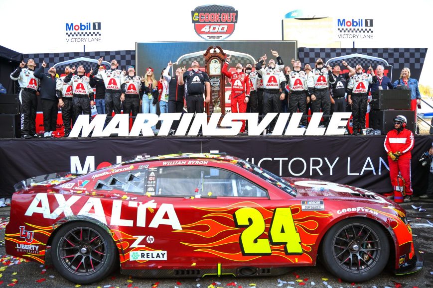 Historic 1-2-3 Finish for Hendrick Motorsports at Martinsville