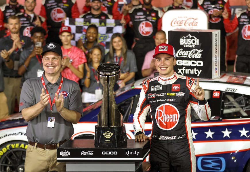 Christopher Bell Captures Rain-Shortened Coca-Cola 600