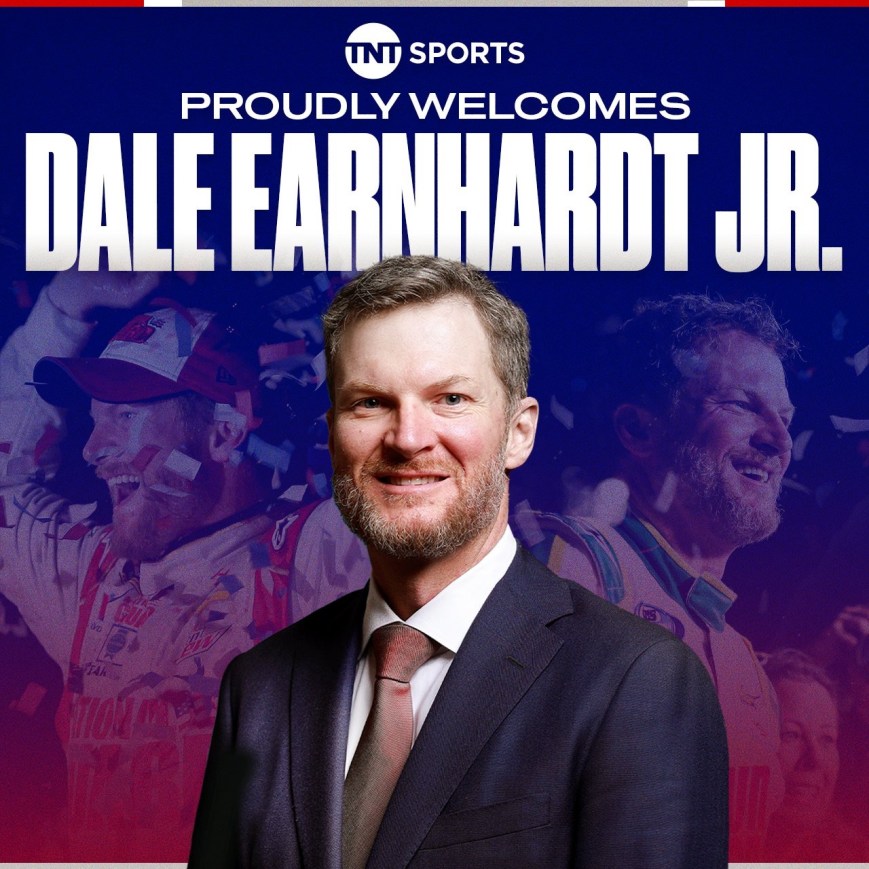 Dale Earnhardt Jr. to Join TNT Sports’ NASCAR Broadcast Team in 2025