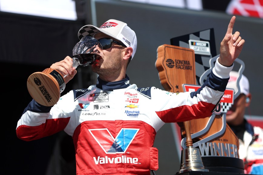 Hometown Hero Kyle Larson Prevails at Sonoma