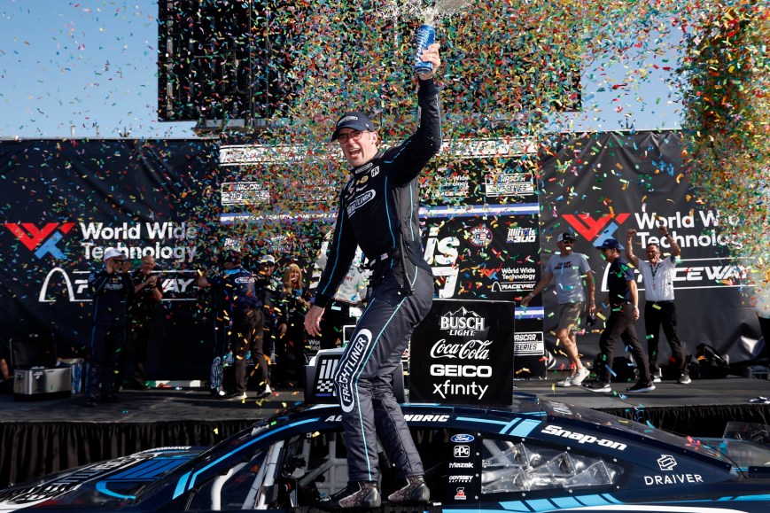 Cindric Steals Illinois Win After Blaney Runs Out of Fuel
