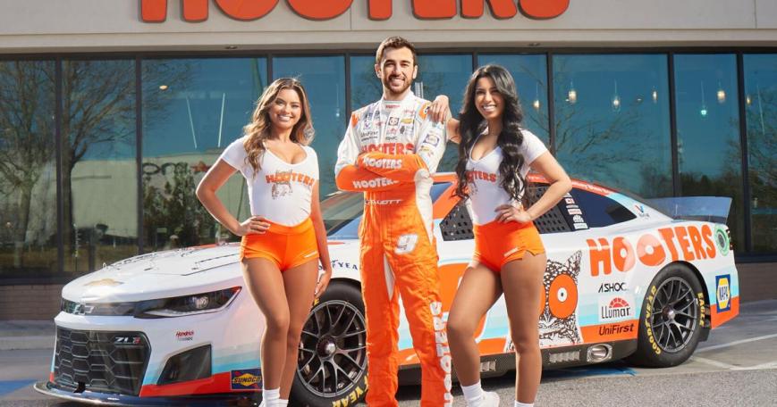 Hendrick Motorsports and Hooters Part Ways