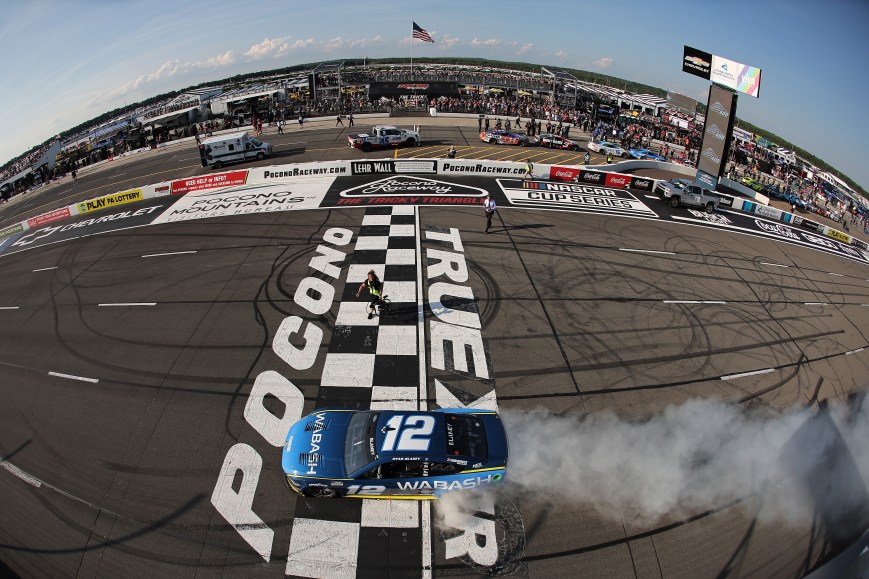 Ryan Blaney Dominates at Pocono for Second Win of the Season
