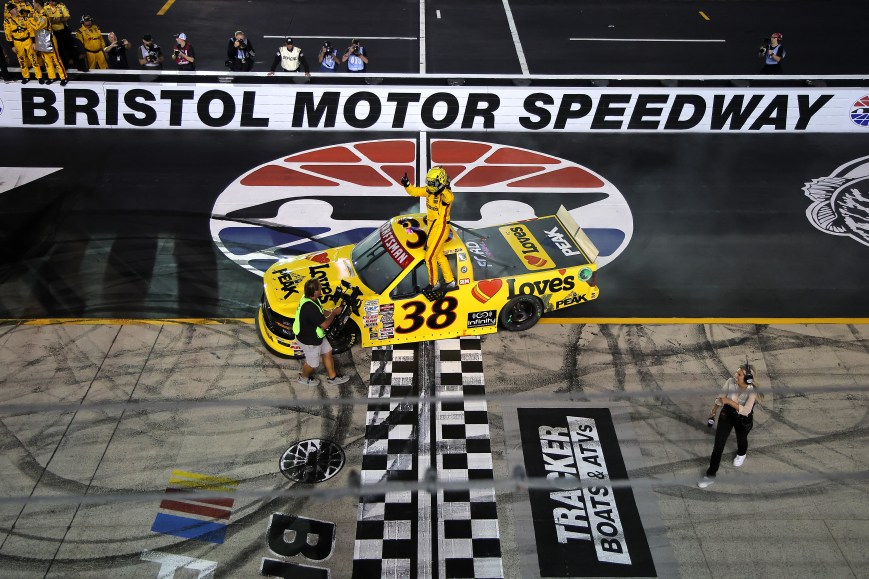 Layne Riggs Plays Spoiler Again with Stunning Victory at Bristol