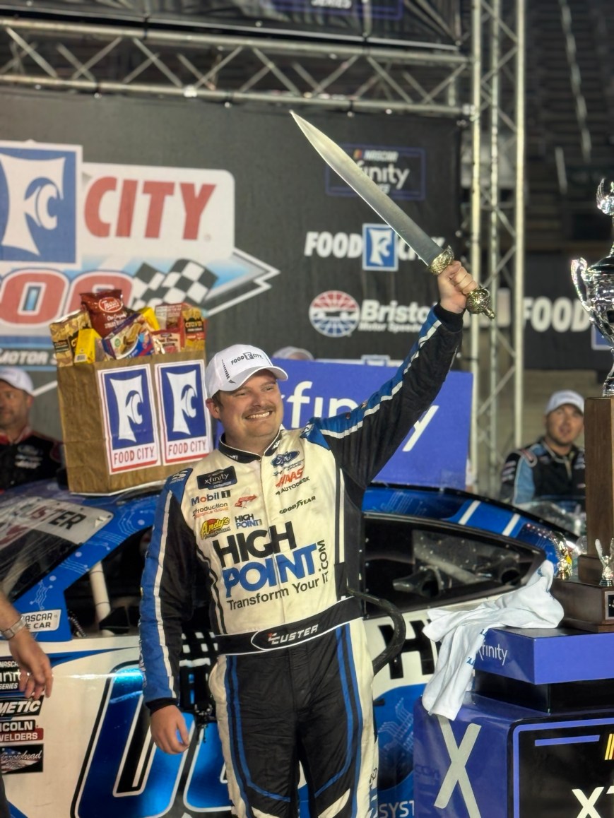 Cole Custer Clinches Dramatic Win and Regular Season Title at Bristol