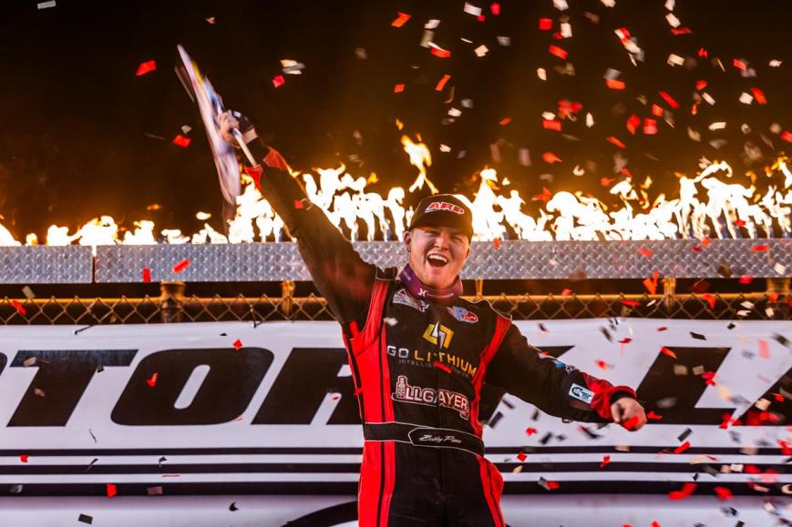 Pierce Storms to $100,000 DTWC Victory, Thornton Clinches First Series Title at Eldora