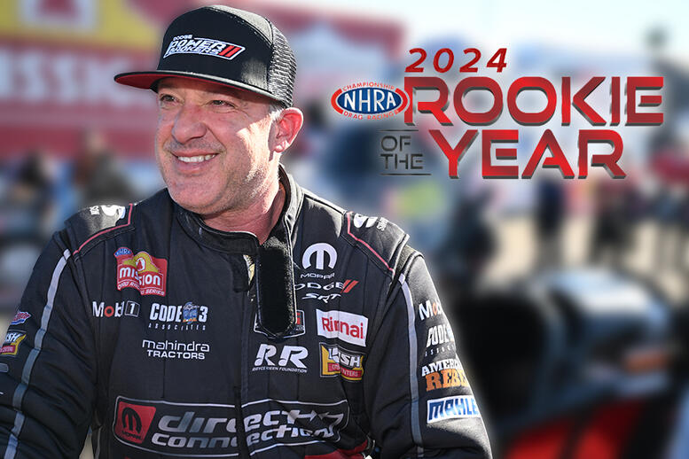 Tony Stewart Claims NHRA Rookie of the Year Honors