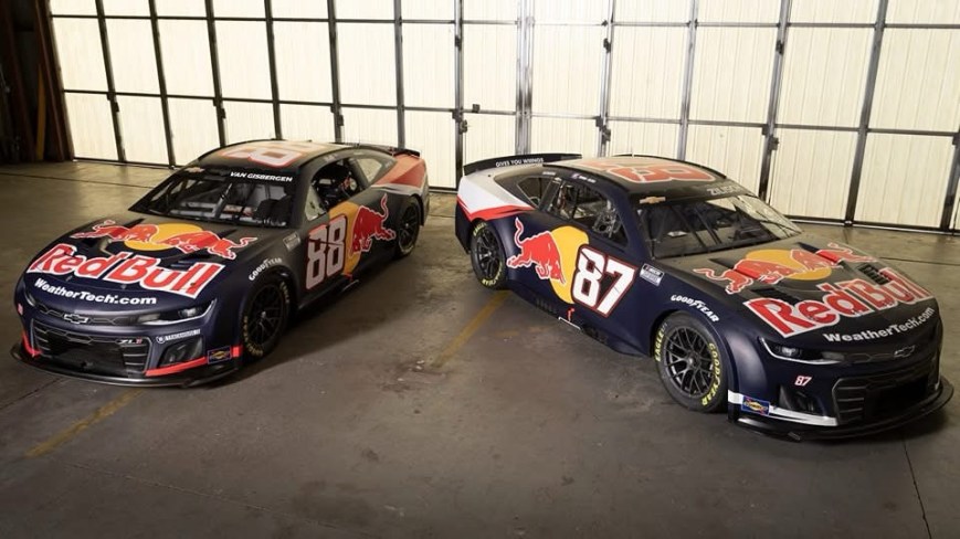 Red Bull Joins Trackhouse Racing for 2025 NASCAR Season