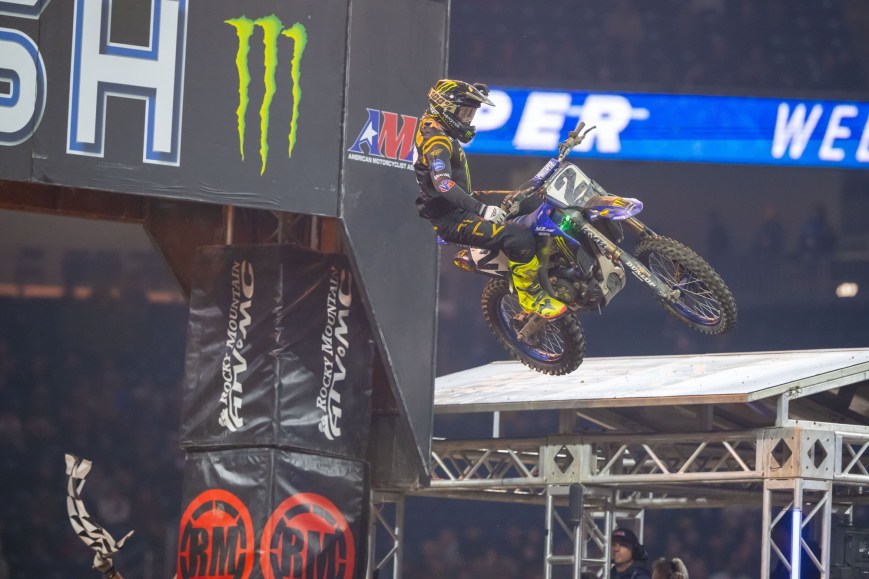 Webb Claims 450 Victory while Kitchen Capitalizes in 250s at Detroit Supercross