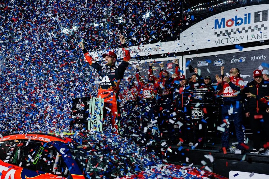 William Byron Sneaks Through Last-Lap Wreck to Win Second Straight Daytona 500