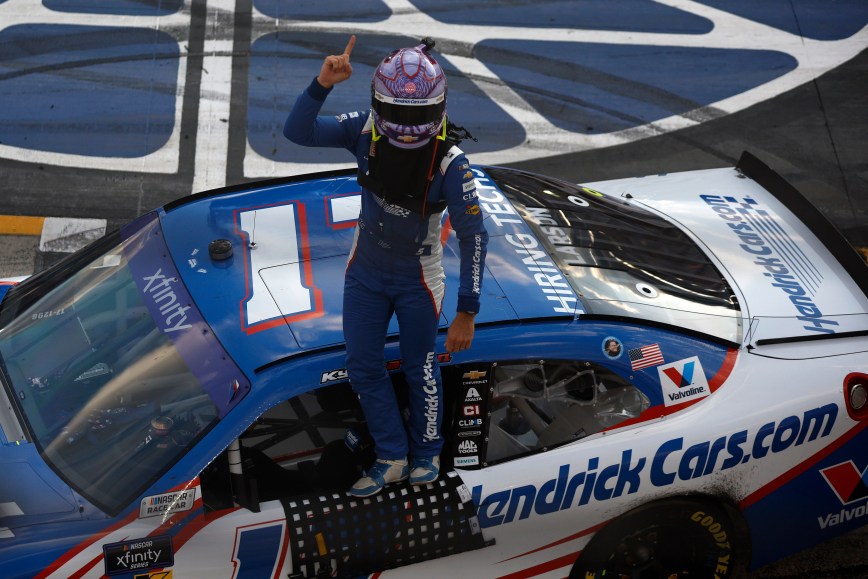 Kyle Larson Dominates at Bristol Motor Speedway