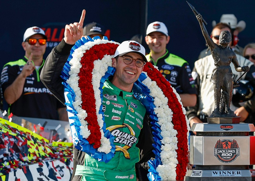 Austin Cindric Claims Dramatic Talladega Victory in Photo Finish