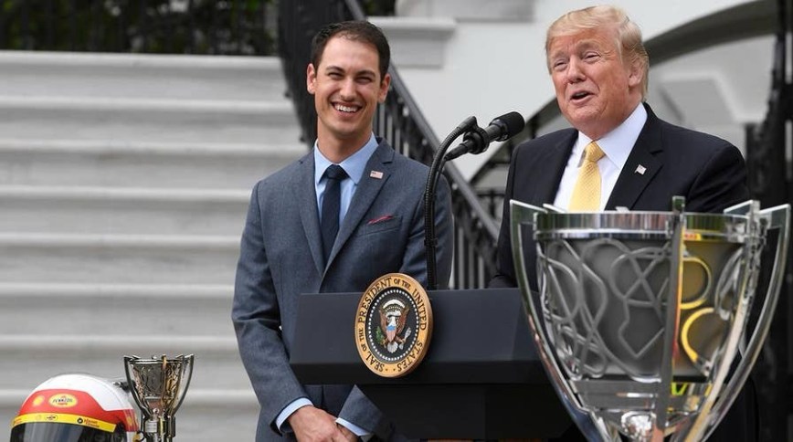 NASCAR Champion Joey Logano to Meet President Trump at White House