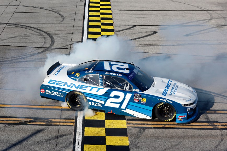 Austin Hill Secures Dramatic Talladega Victory in NASCAR Xfinity Series