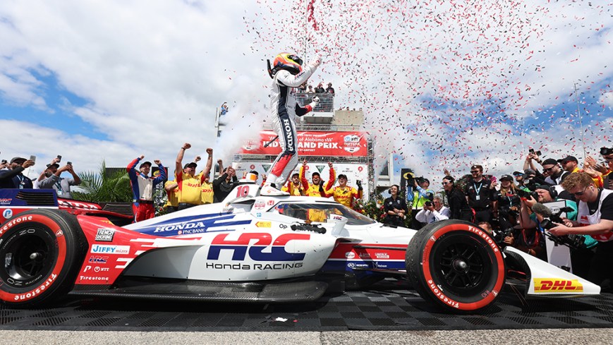 Palou Delivers Masterclass Performance in Caution-Free Barber Victory