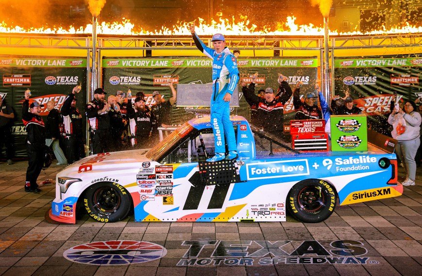 Heim Survives Double Overtime to Claim Victory in Action-Packed Texas Truck Race