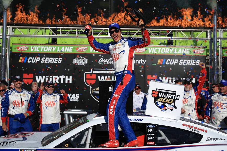 Logano Returns to Victory Lane with Overtime Win at Texas Motor Speedway