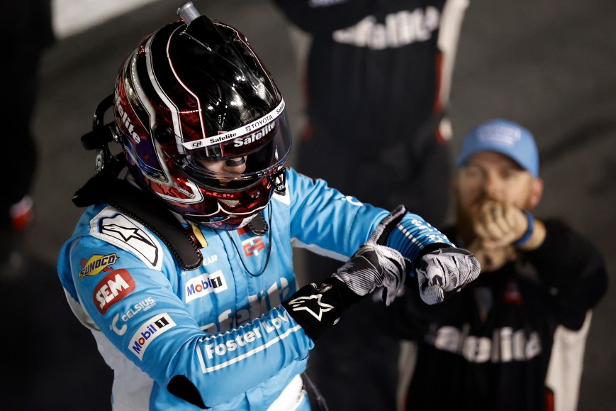 Heim Dominates Truck Race at Charlotte
