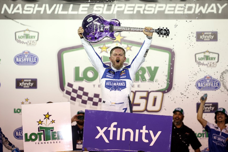 Allgaier Dominates Nashville for Third Win, Extending Championship Lead