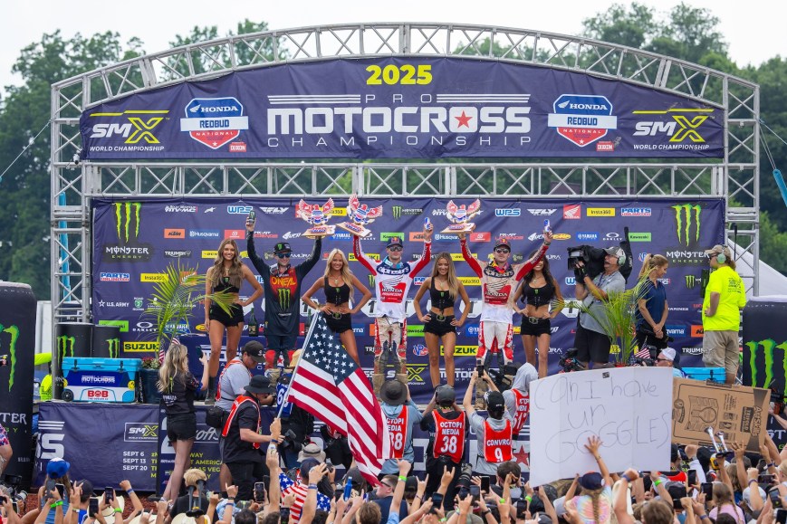 Lawrence Brothers and Shimoda Dominate at RedBud National