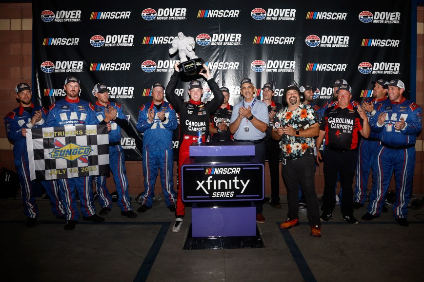 Zilisch Dominates Rain-Shortened Dover Thriller