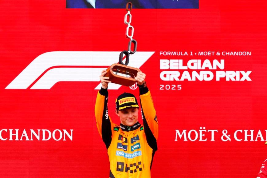 Piastri Masters Wet-Dry Belgian GP to Extend Championship Lead