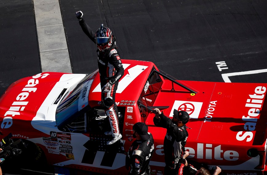 Corey Heim Ties Single-Season NASCAR Craftsman Truck Series Win Record with Ninth Victory at New Hampshire