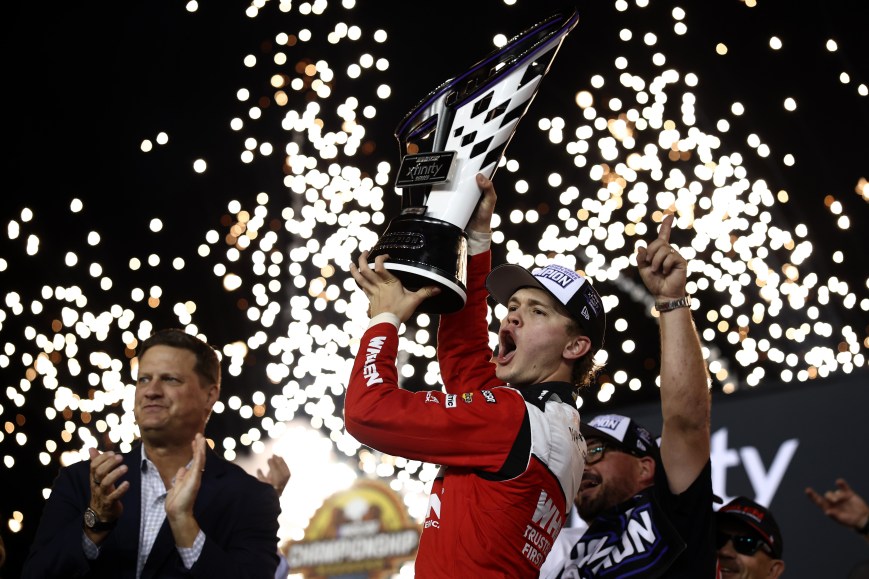 Jesse Love Completes Storybook Season With Xfinity Series Championship at Phoenix