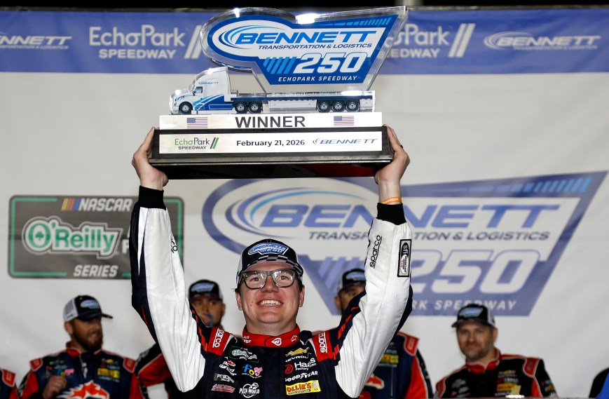 Sheldon Creed Earns First NASCAR O’Reilly Auto Parts Series Victory at EchoPark Speedway