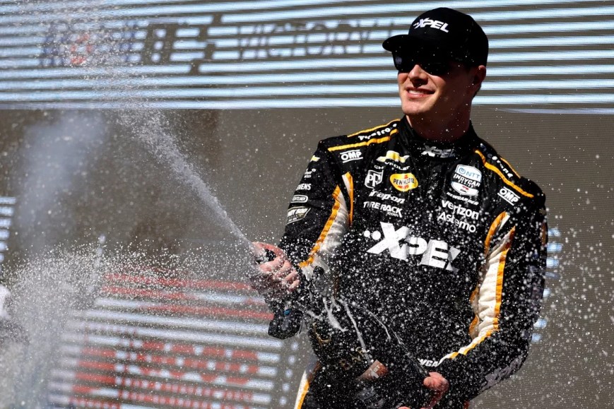 Newgarden Charges Late to Win Thrilling INDYCAR Return to Phoenix