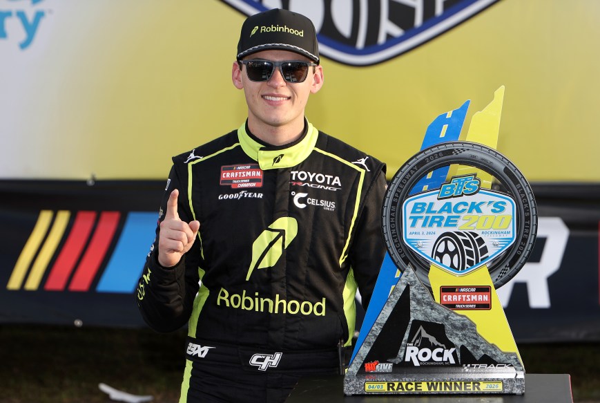 Corey Heim Dominates, Then Holds Off Teammate for Rockingham Win