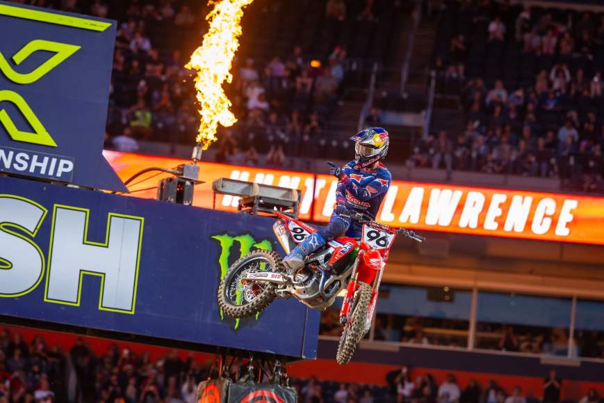 Hunter Lawrence Grabs Championship Momentum in Denver, Setting Up Supercross Finale Showdown