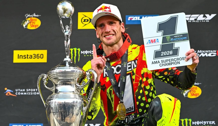 Ken Roczen Wins First Career Supercross Championship as Cole Davies Caps Breakout Season in Salt Lake City
