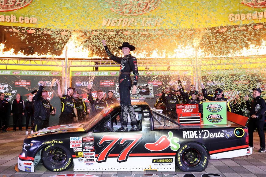 Carson Hocevar Stays Hot with Texas Win