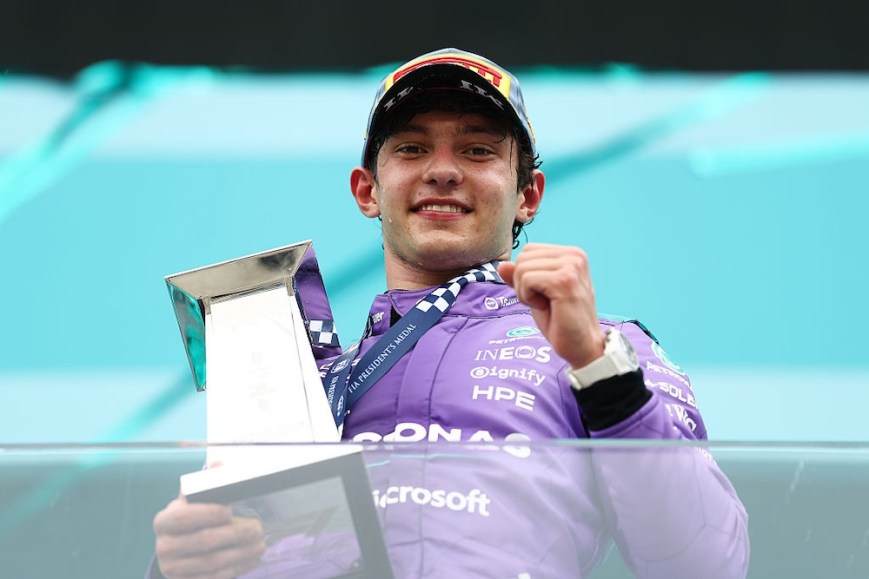 Kimi Antonelli Holds Off Lando Norris for Third Straight Win in Miami