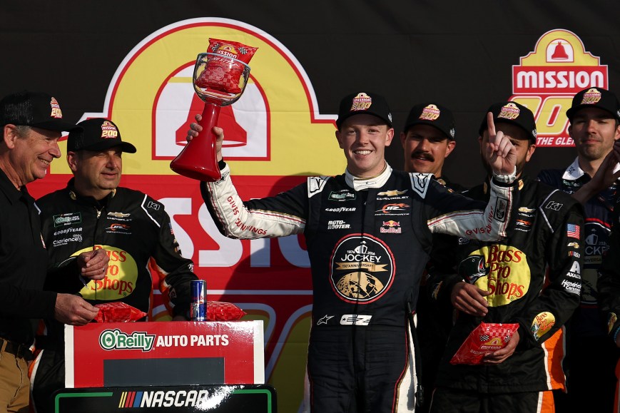 Zilisch Tracks Down Love for NASCAR O’Reilly Win at Watkins Glen