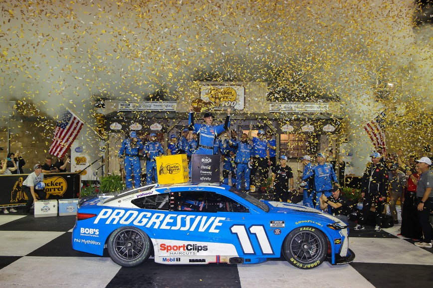 Hamlin’s Wild Ride Ends in Nashville Victory