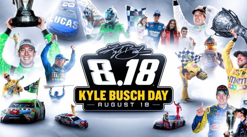 Rowdy Forever: NASCAR Honors Kyle Busch on 8/18